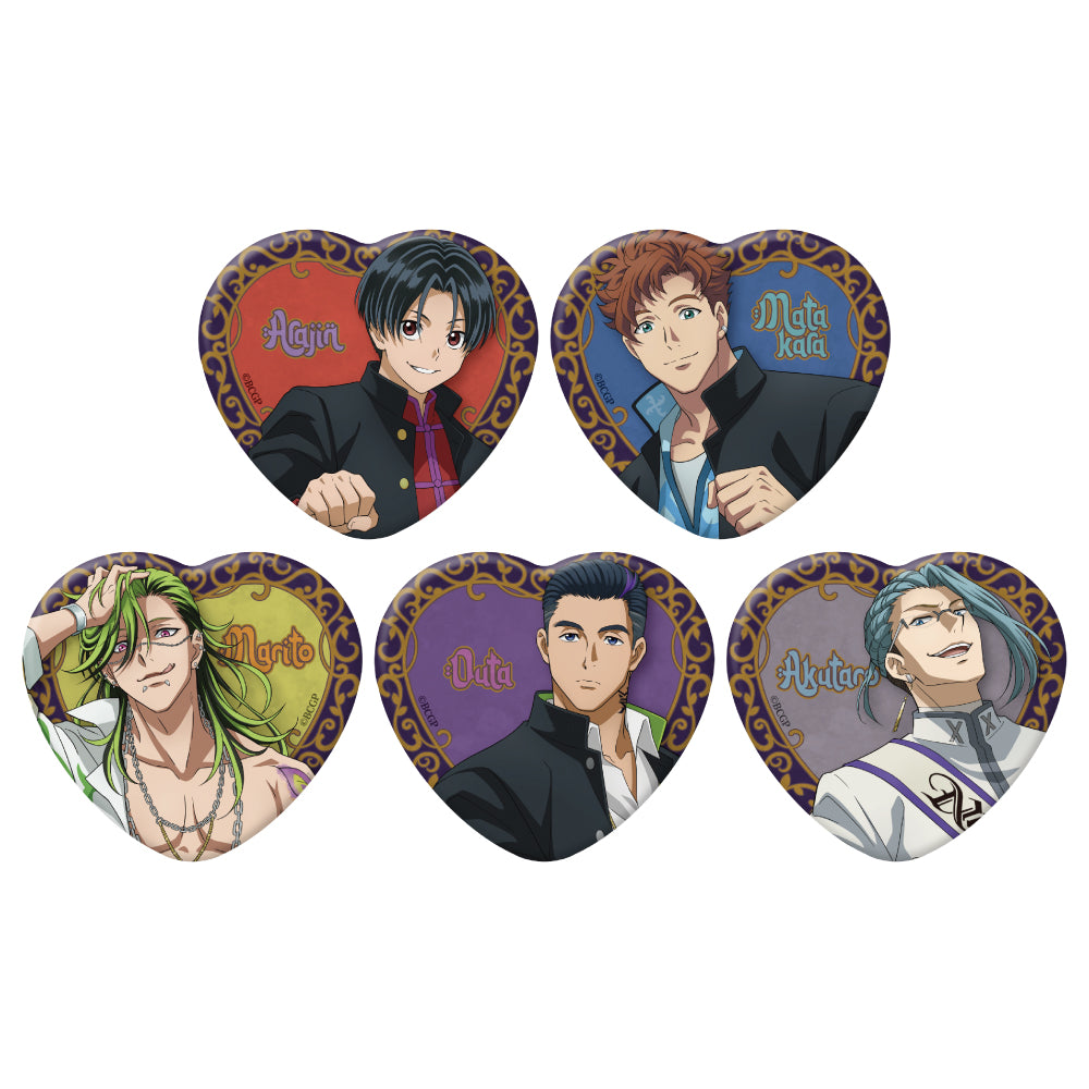 描きおろし トレーディングハート缶バッジ (BOX)