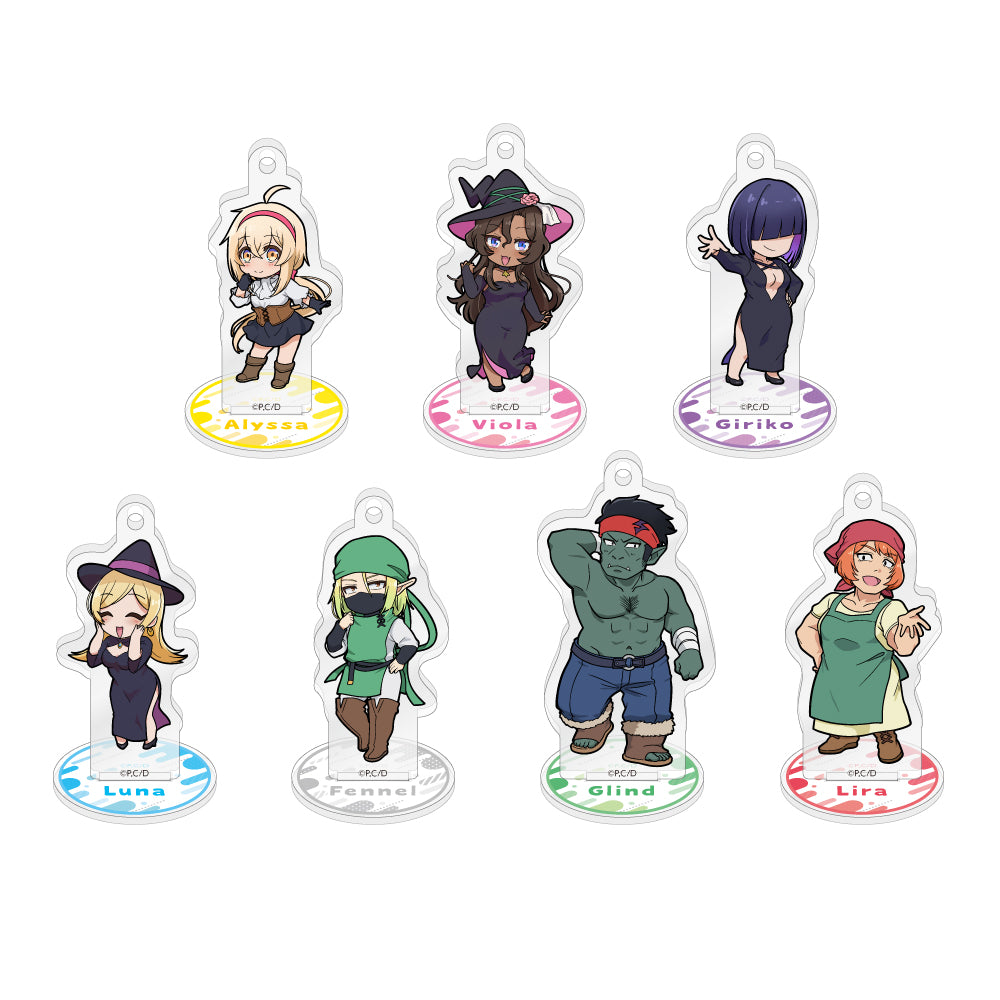 トレーディングアクリルスタンドキーホルダー(BOX)