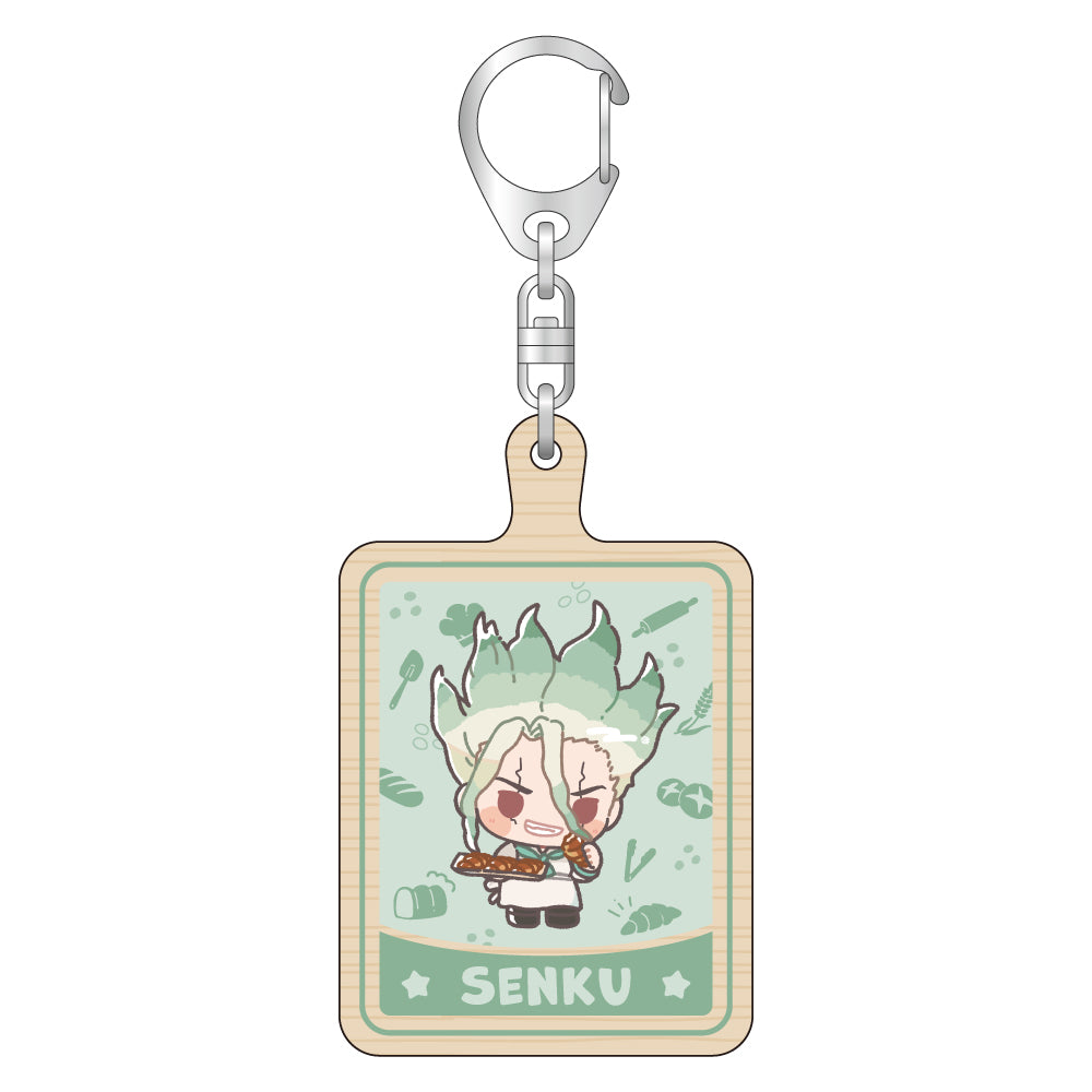 ウッドキーホルダー/石神千空