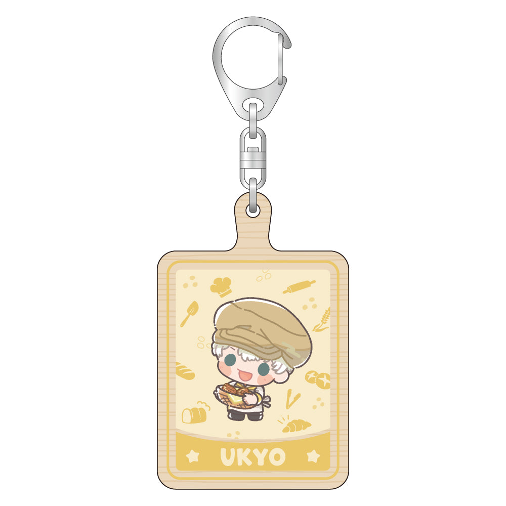 ウッドキーホルダー/西園寺羽京