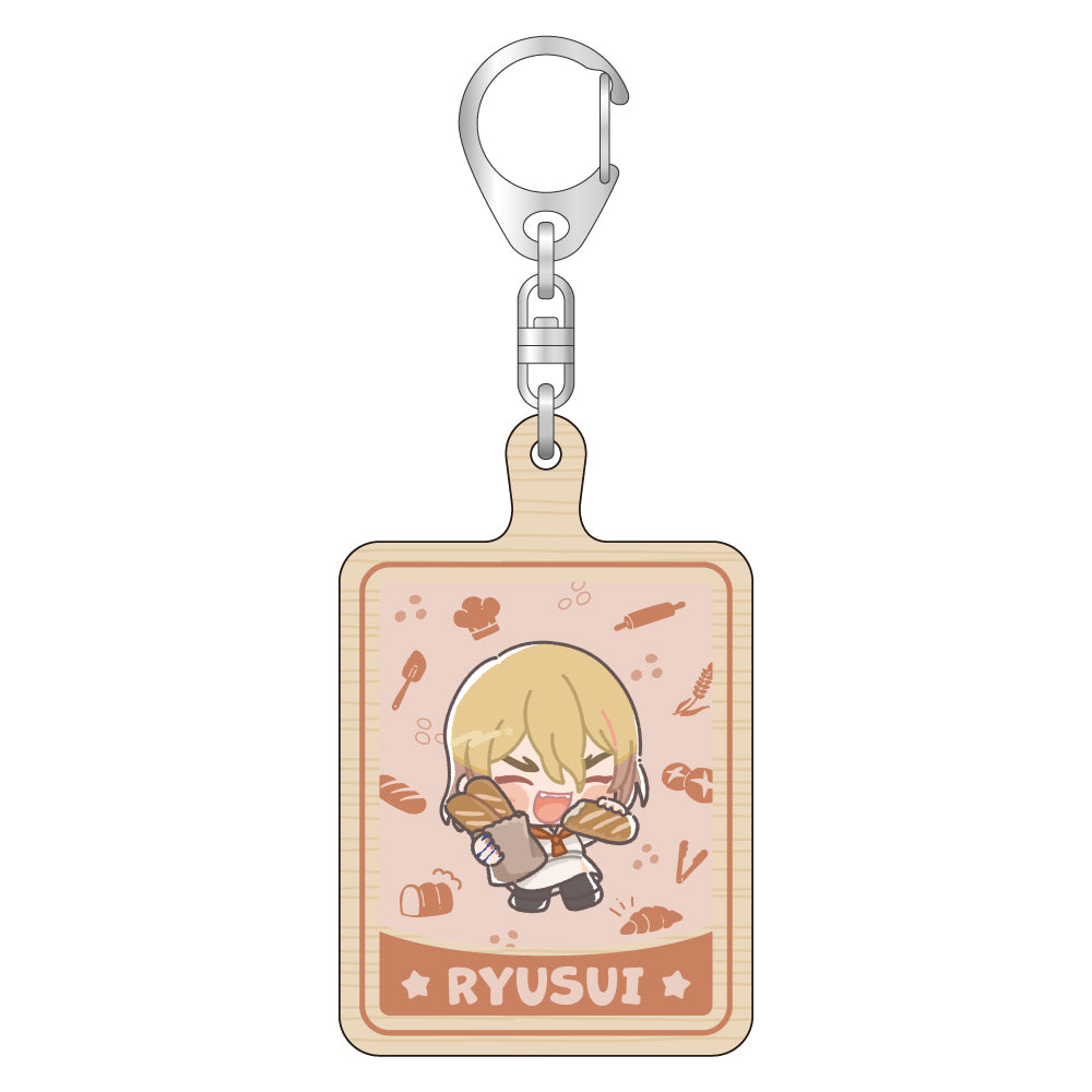 ウッドキーホルダー/七海龍水