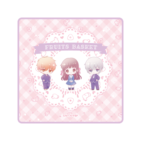 フルーツバスケット ハンドタオル/透&由希&夾ver.