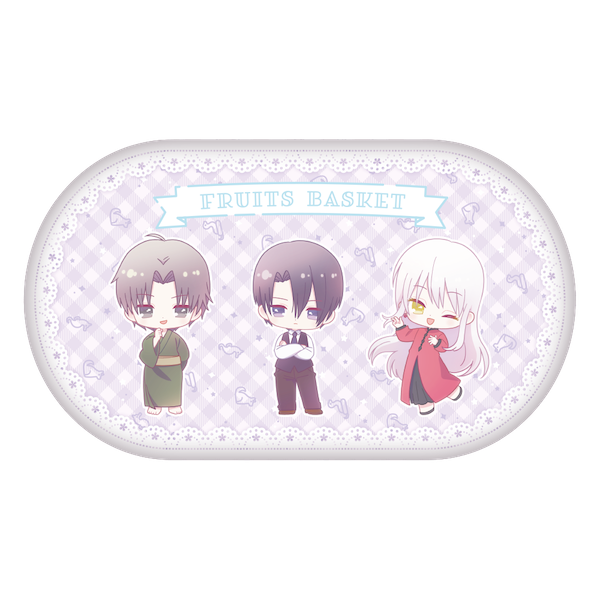 フルーツバスケット ダイカットクッション/紫呉&はとり&綾女ver.