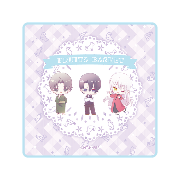 フルーツバスケット ハンドタオル/紫呉&はとり&綾女ver.