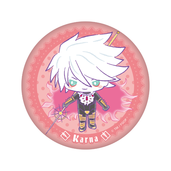 Fate/Grand Order ×サンリオ ぷにぷに缶バッジ【カルナver.】
