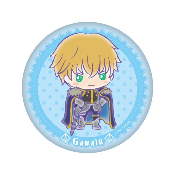 Fate/Grand Order ×サンリオ ぷにぷに缶バッジ【ガウェインver.】