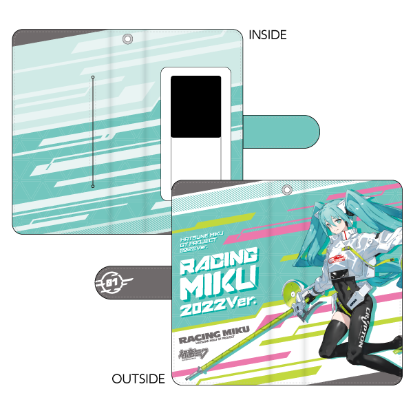 レーシングミク 2022Ver. 手帳型スマートフォンケース vol.2