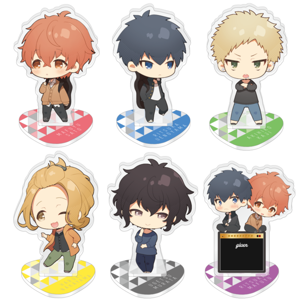 ギヴン トレーディングアクリルフィギュア