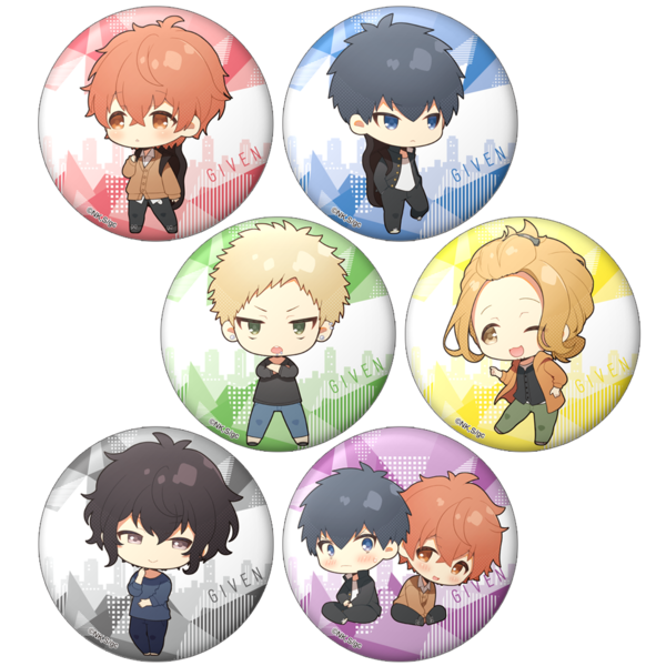 ギヴン トレーディング缶バッジ