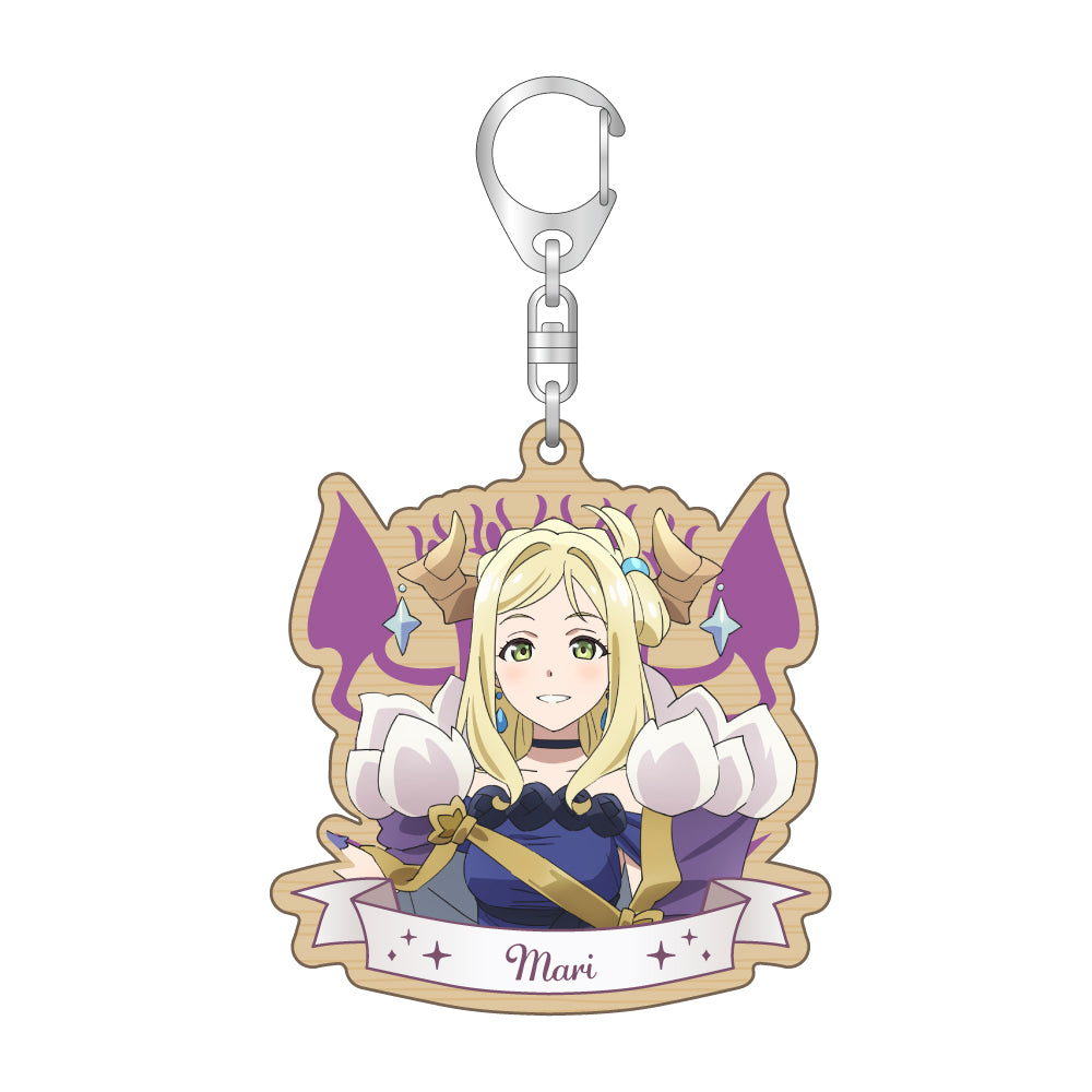 ウッドキーホルダー/マリ