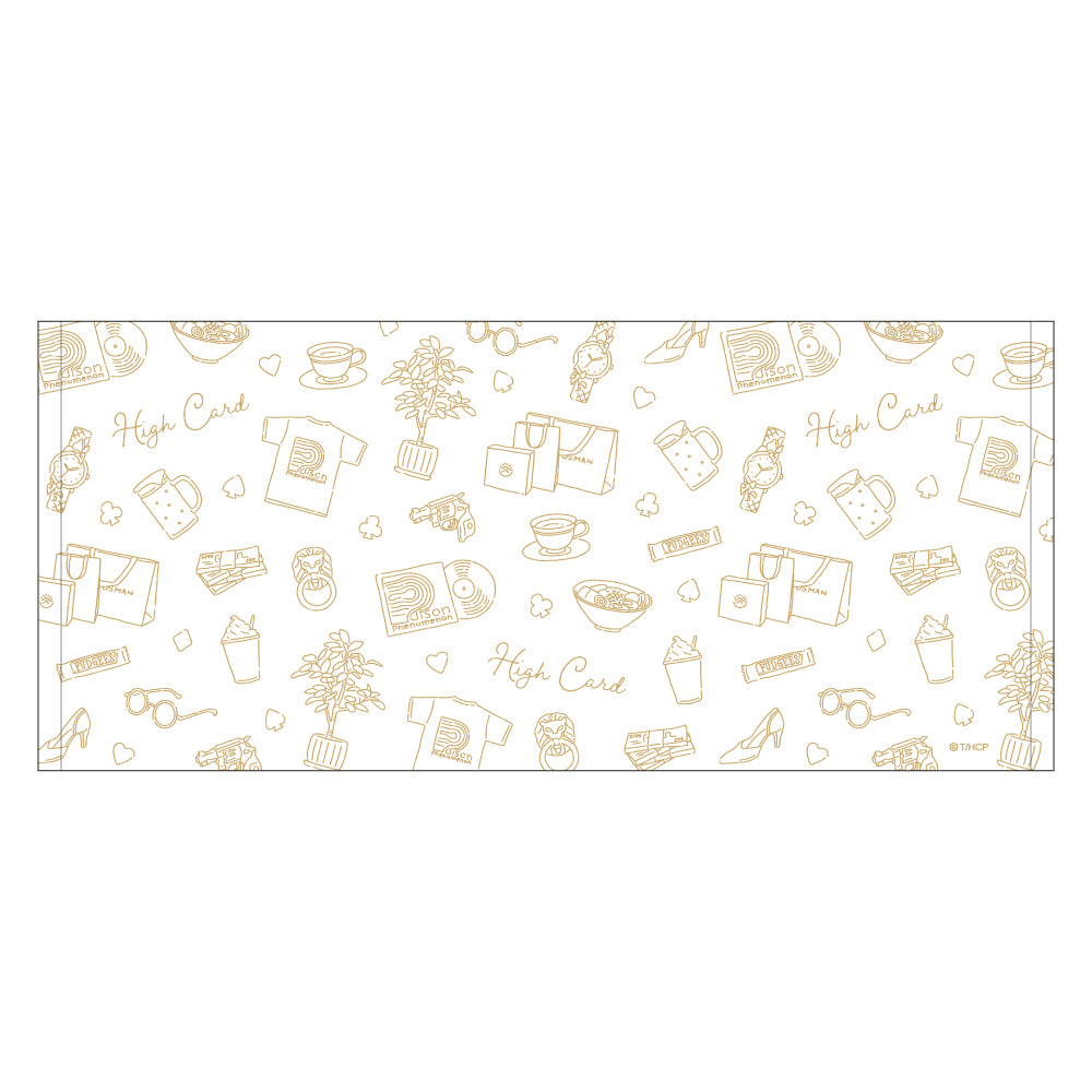 HIGH CARD フェイスタオル