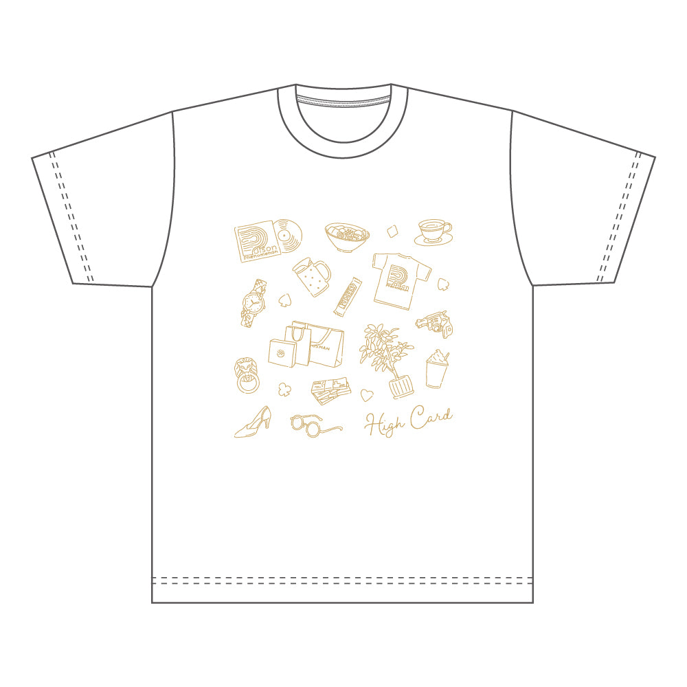 HIGH CARD Tシャツ