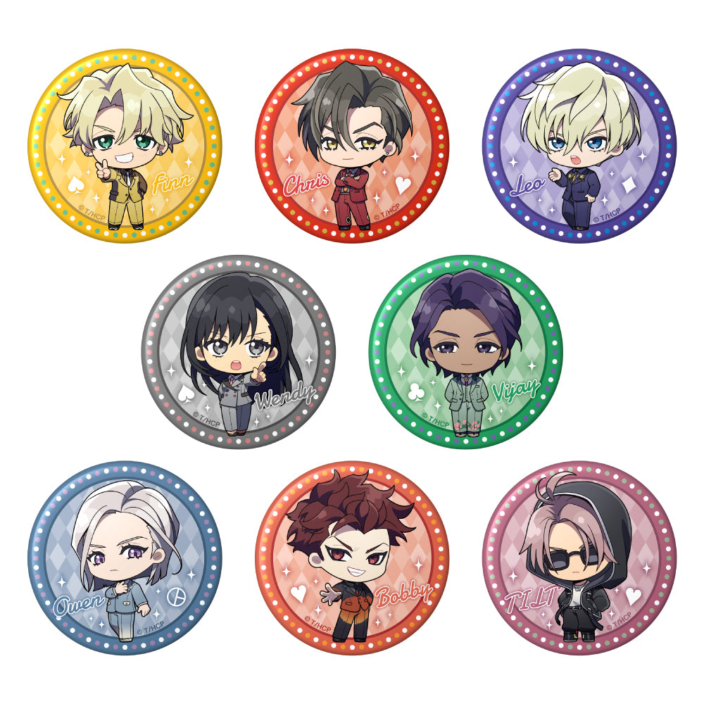 HIGH CARD トレーディングちびキャラ缶バッジ