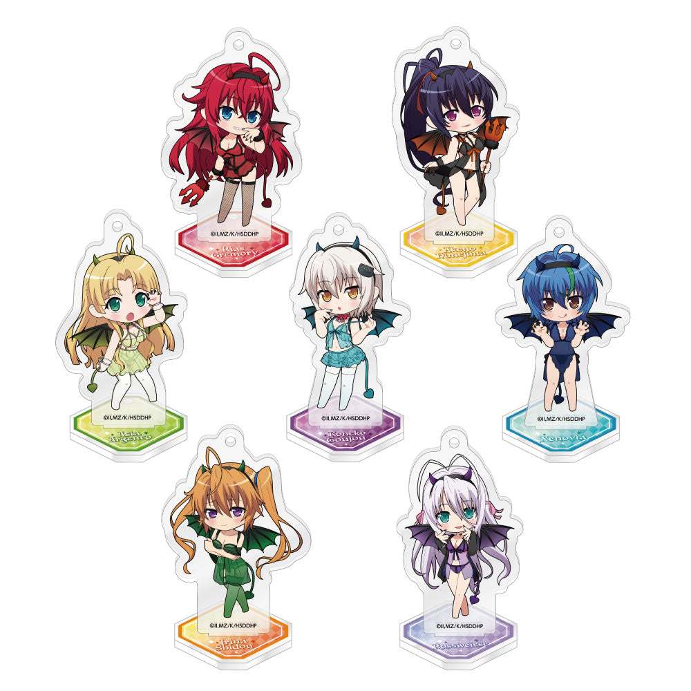 トレーディングちびキャラアクリルスタンドキーホルダー