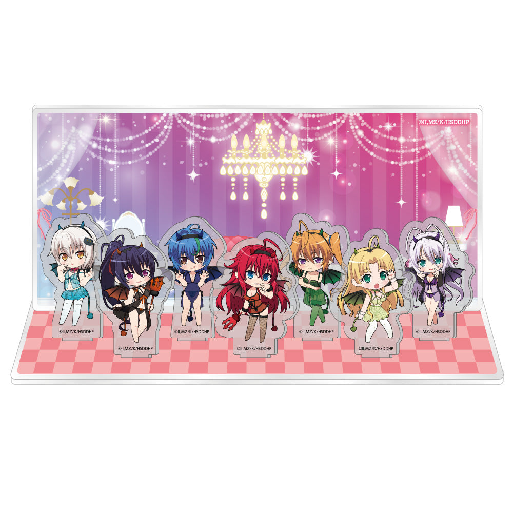 ちびキャラアクリルジオラマ