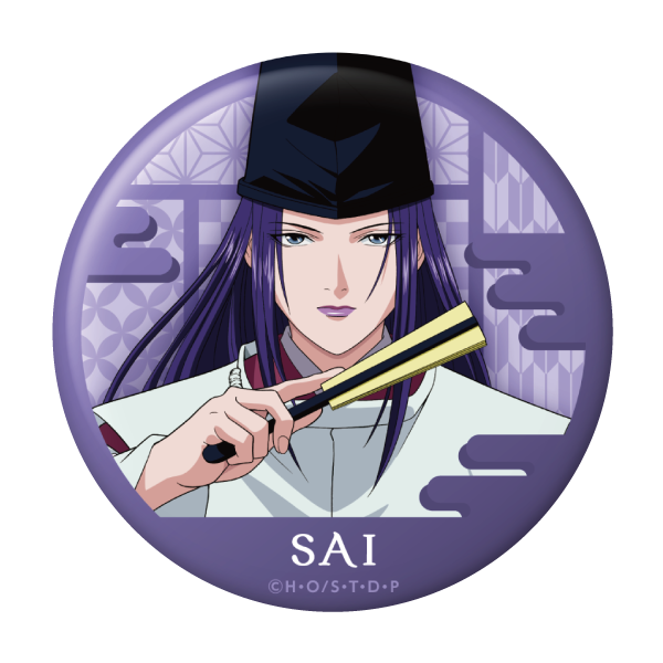 ヒカルの碁 おっきめ缶バッジ/藤原佐為