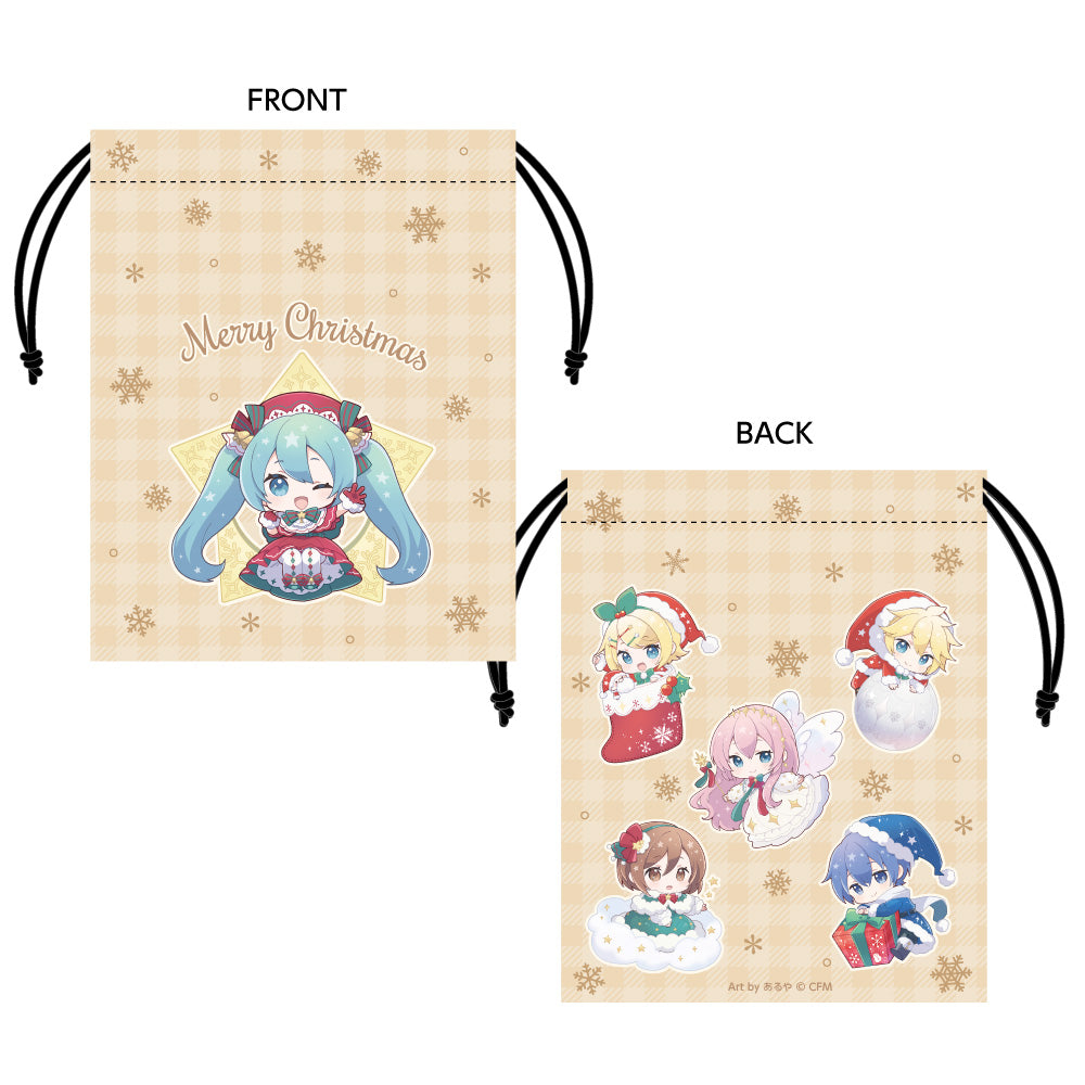 初音ミク Xmas SHOP 2023 巾着| アニメ グッズ 通販 - COCOLLABO