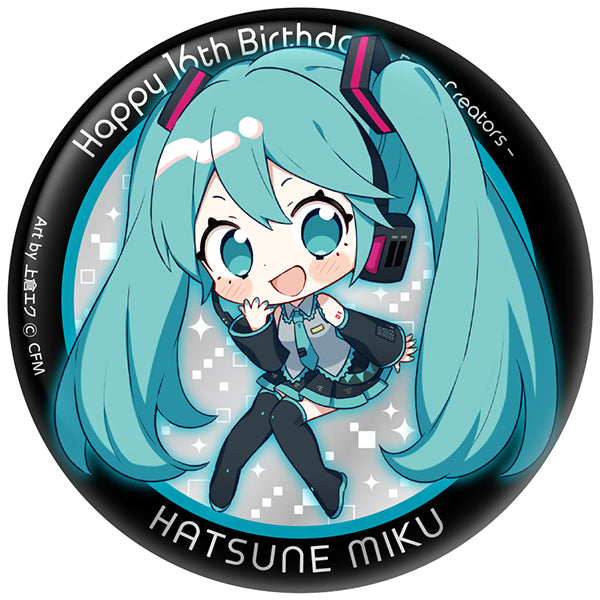 ぷにぷに缶バッジ/初音ミク