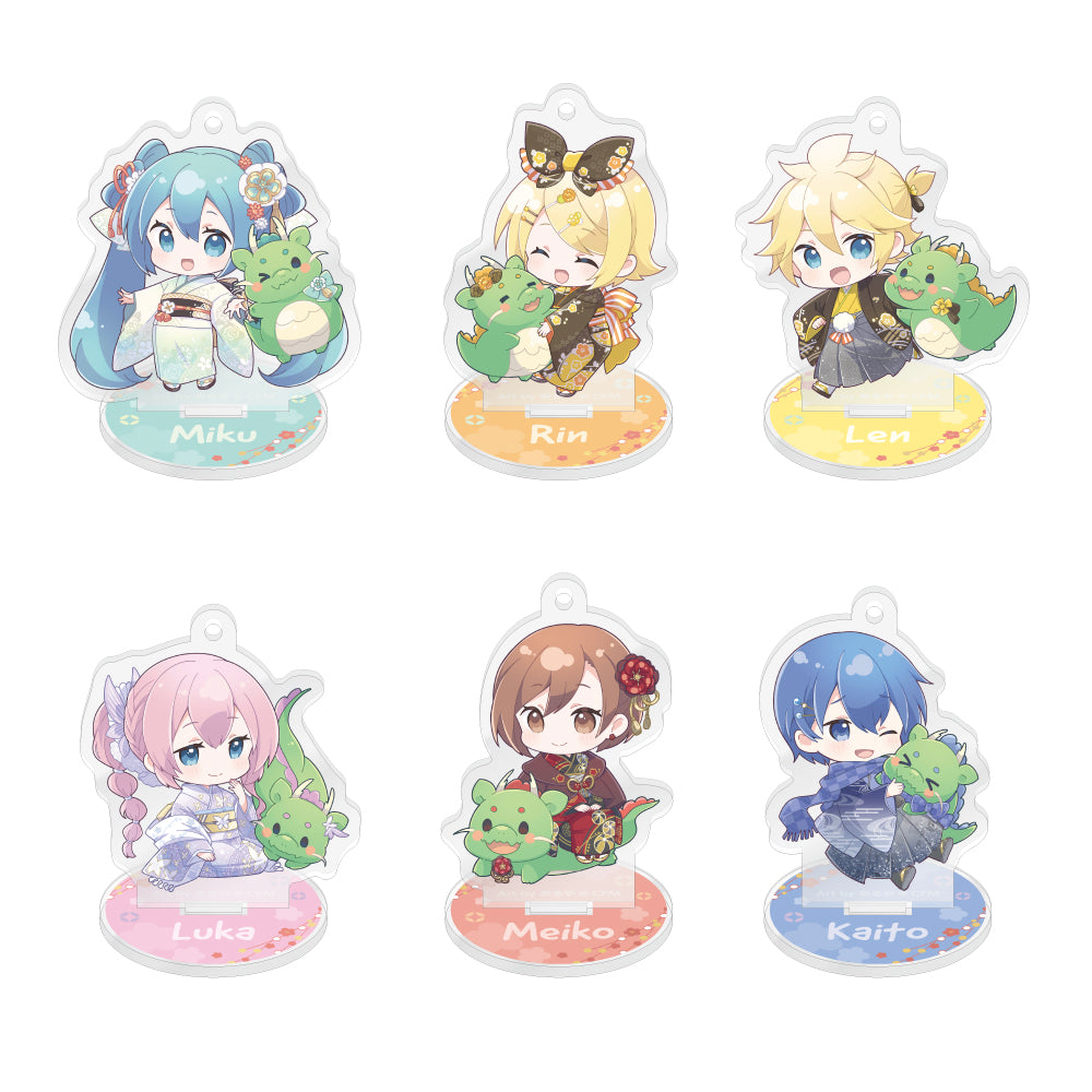 格安saleスタ Year New 初音ミク SHOP アクリルスタンド トレーディング 2024 アクリルスタンド