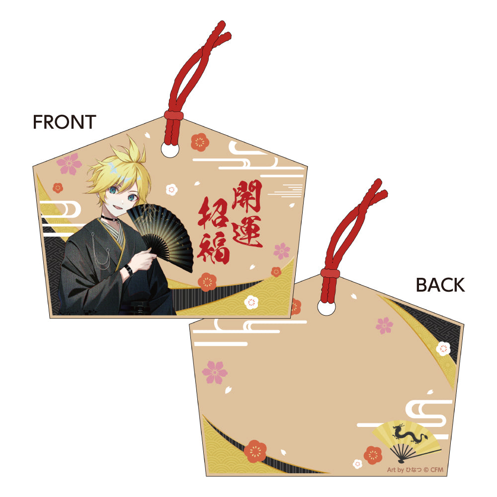 絵馬風ストラップ / 鏡音レン