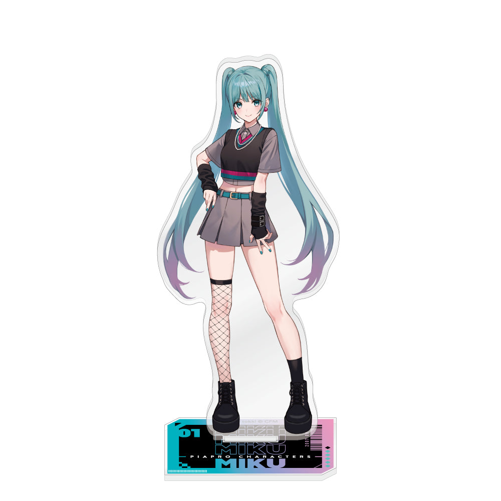 激安ブランド 初音ミク×THE GUEST アクリルスタンド/初音ミク コラボカフェ アクリルスタンド