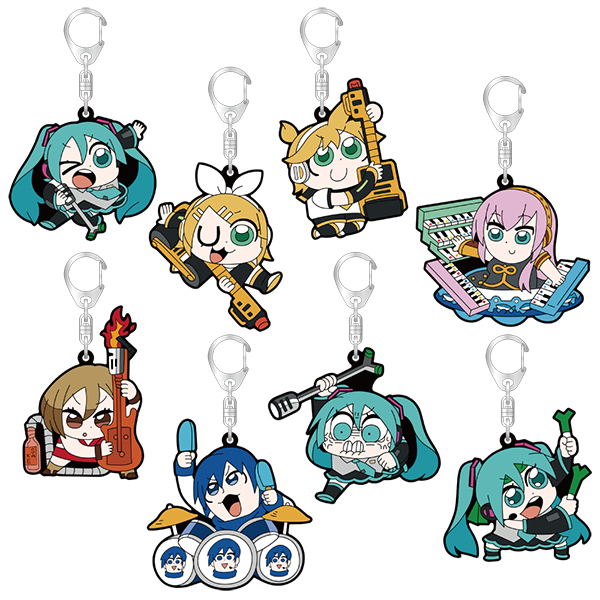 ラバーキーホルダーコレクション(BOX)8種