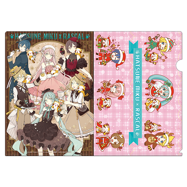初音ミク×ラスカル2020冬 クリアファイル