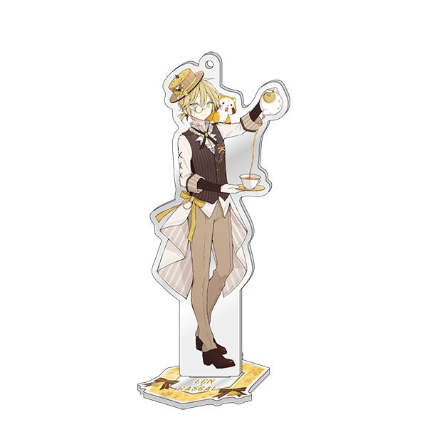 初音ミク×ラスカル2020冬 スタンド付きアクリルキーホルダー 【鏡音レン】