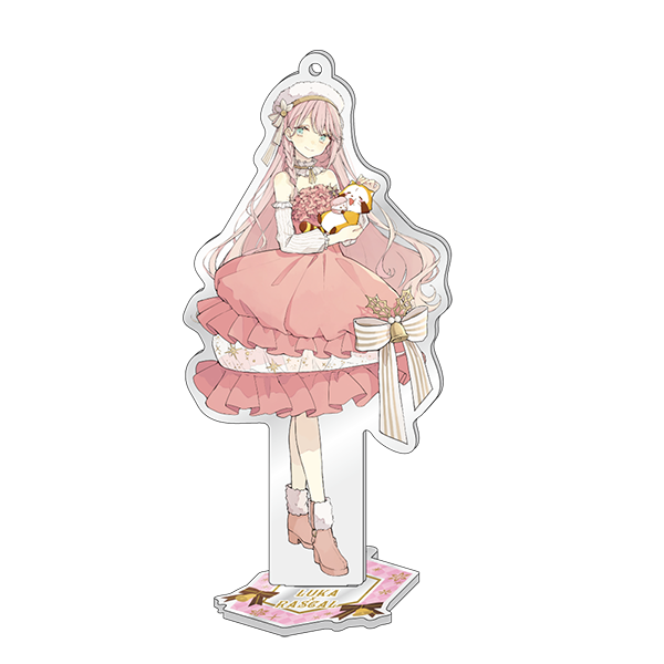 初音ミク×ラスカル2020冬 スタンド付きアクリルキーホルダー 【巡音ルカ】