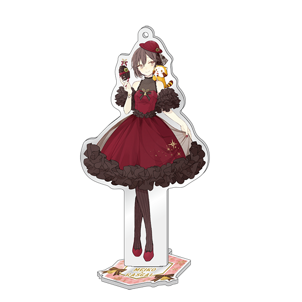 初音ミク×ラスカル2020冬 スタンド付きアクリルキーホルダー 【MEIKO】