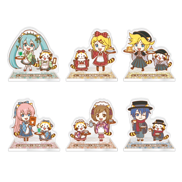 初音ミク×ラスカル2022 アクリルスタンドコレクション