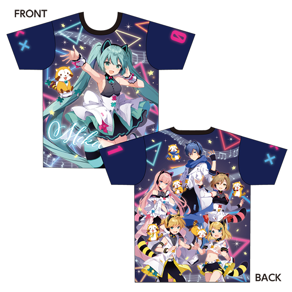 初音ミク×ラスカル2022 フルグラフィックTシャツ Mサイズ