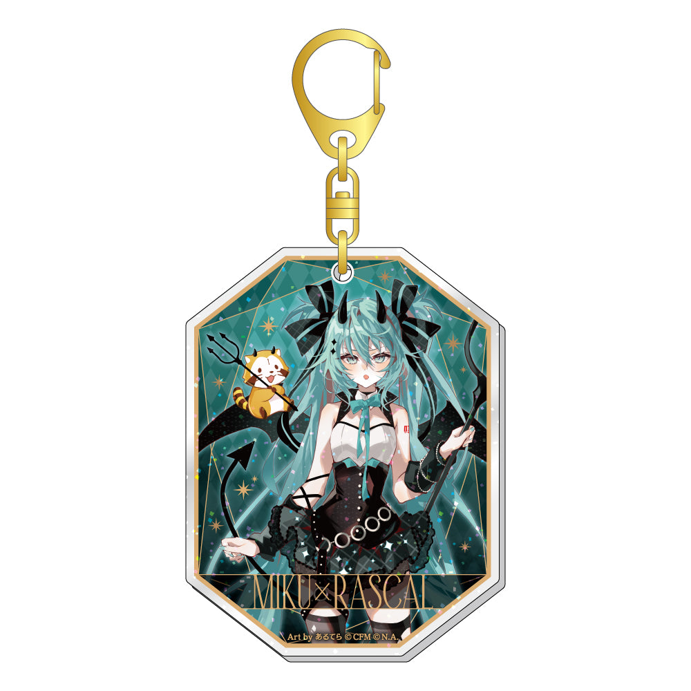 初音ミク　アクリルキーホルダー　iXima　まらしぃ　札幌 まらしぃ×初音ミク×鏡音リン札幌公演のグッズラインナップ公開