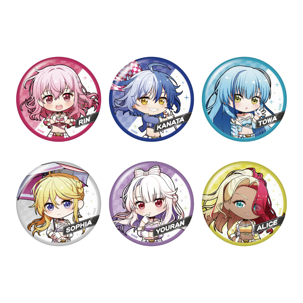 トレーディング缶バッジ ちびキャラVer.