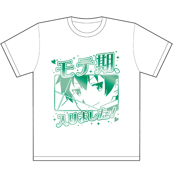 箔プリントTシャツ/カズマver.