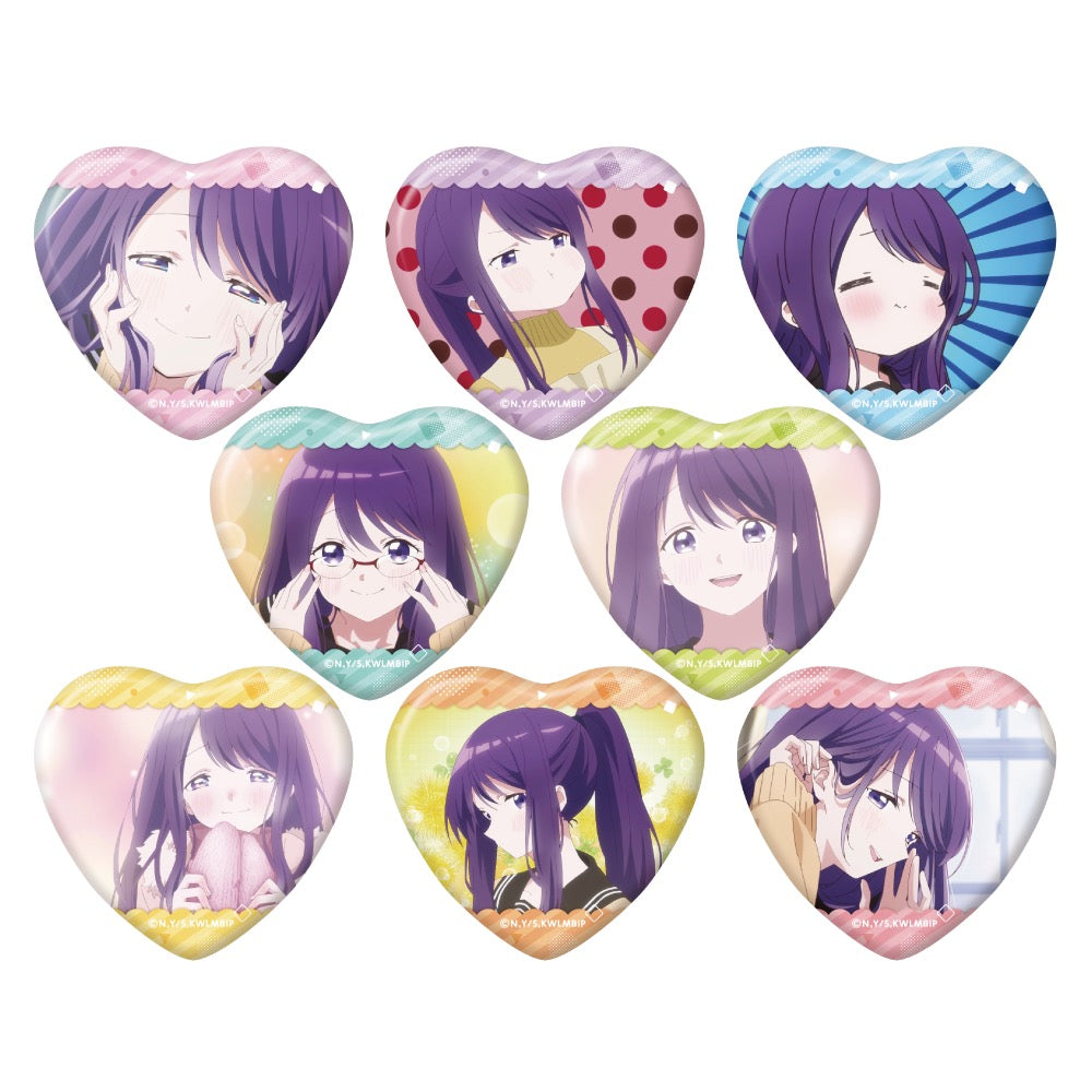 トレーディング場面写ハート缶バッジ