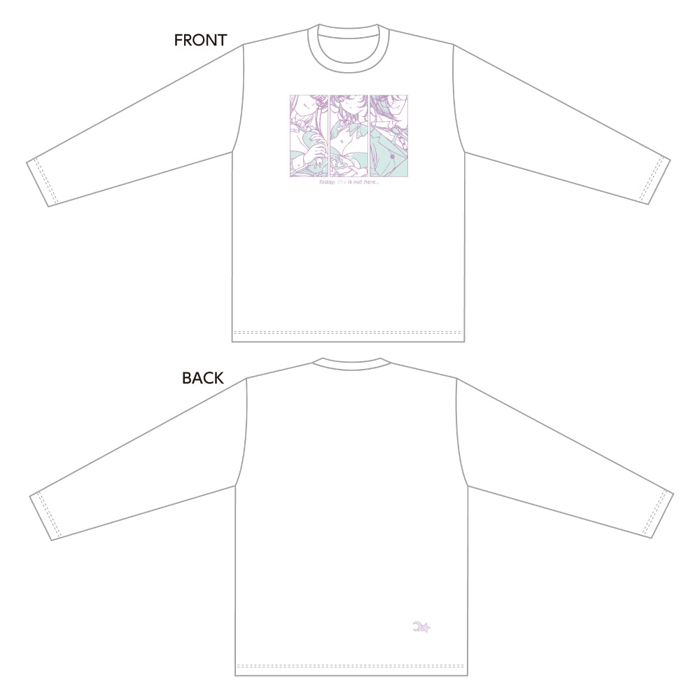 今日はカノジョがいないから ロングTシャツ