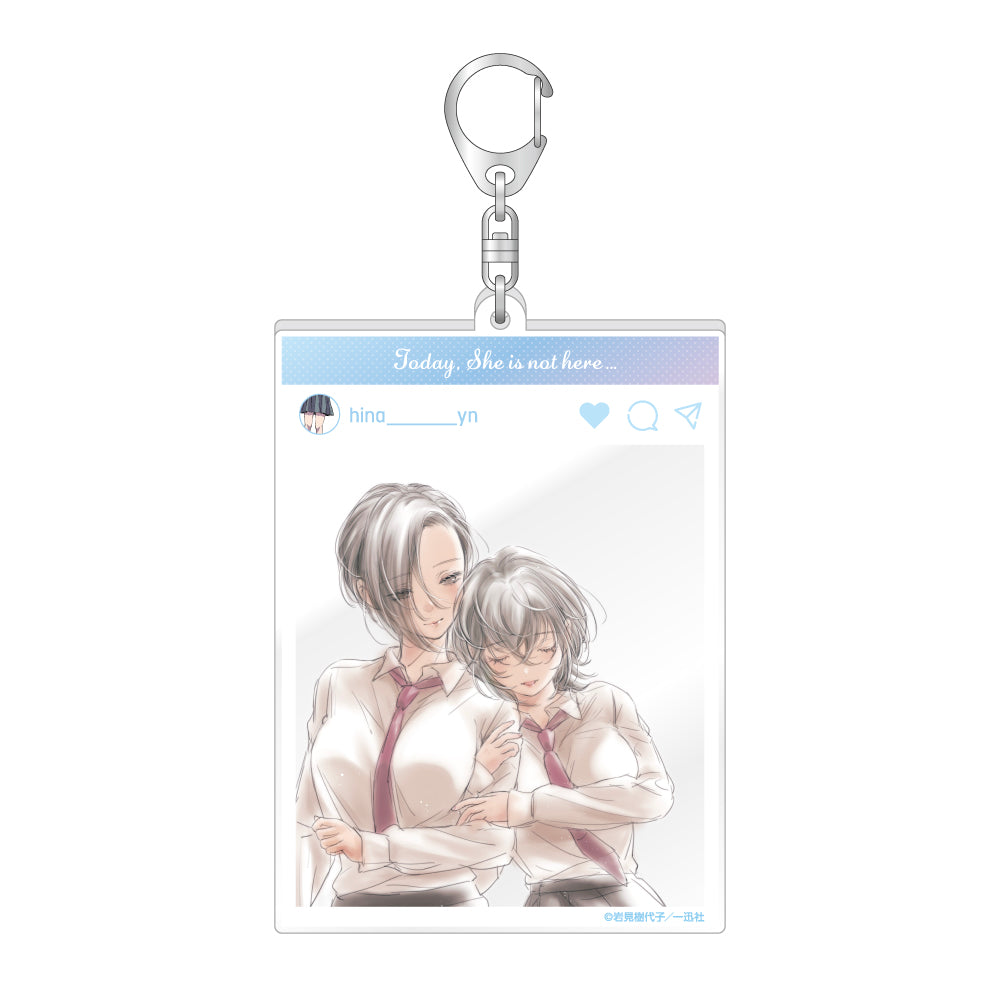 今日はカノジョがいないから SNS風キーホルダー/B