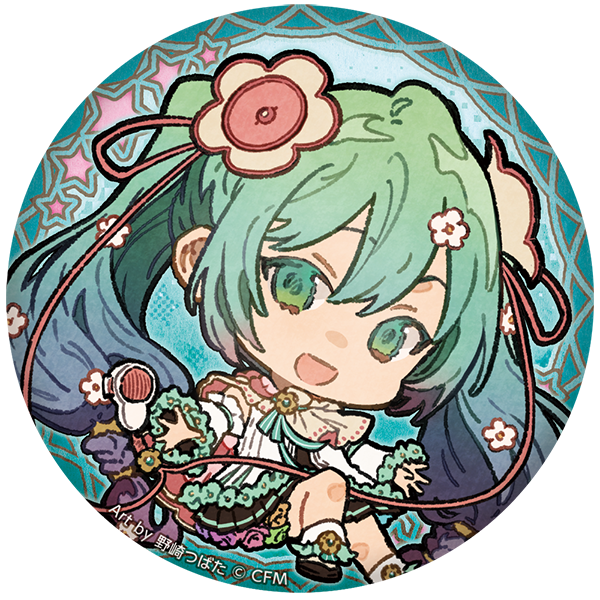 ぷにぷに缶バッジ【初音ミク④】