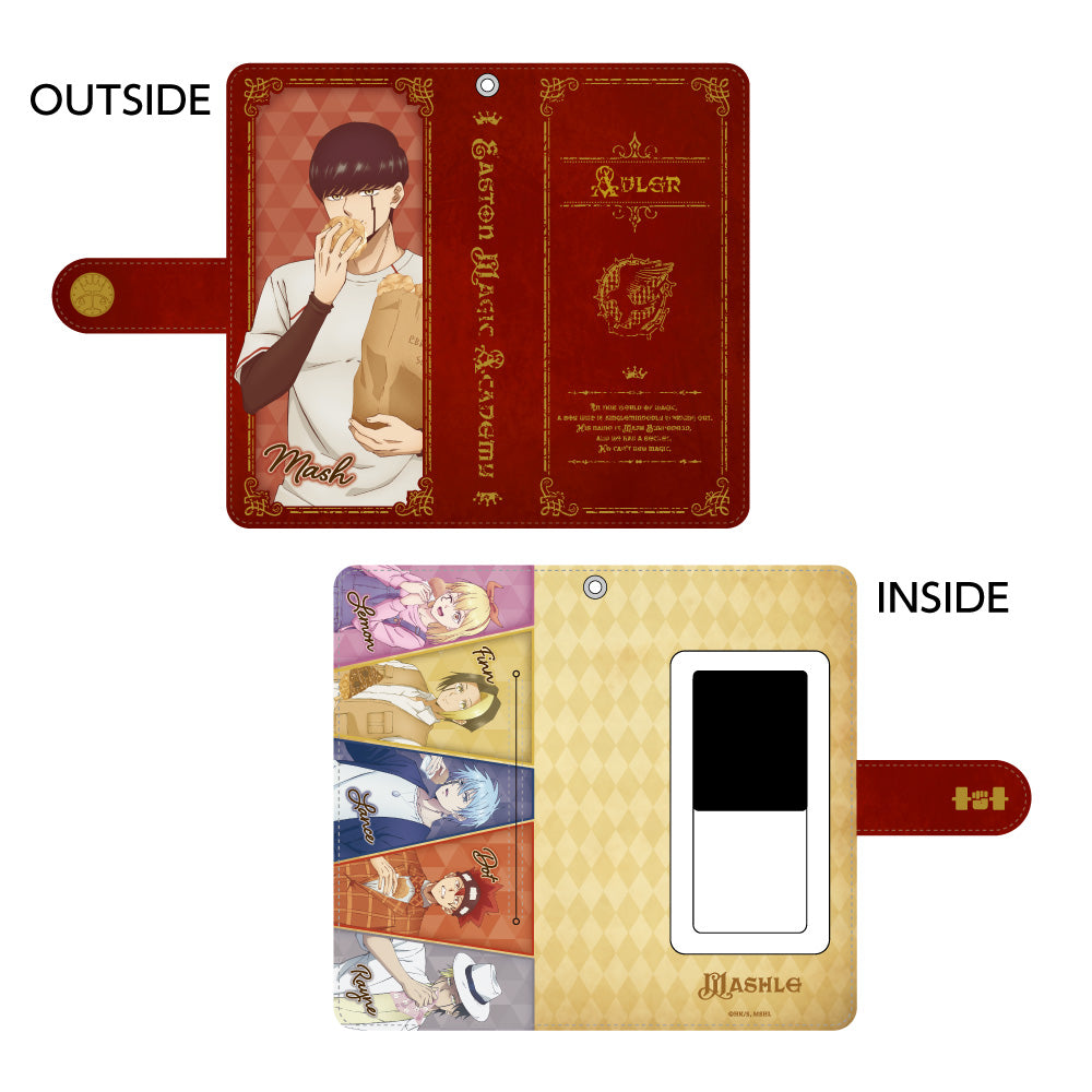 描き下ろし手帳型スマートフォンケース