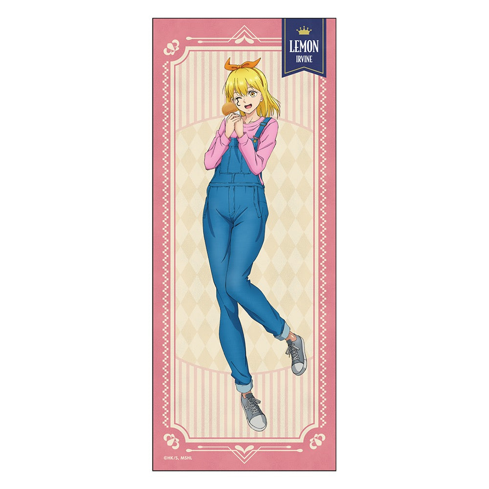 描き下ろしフェイスタオル/レモン