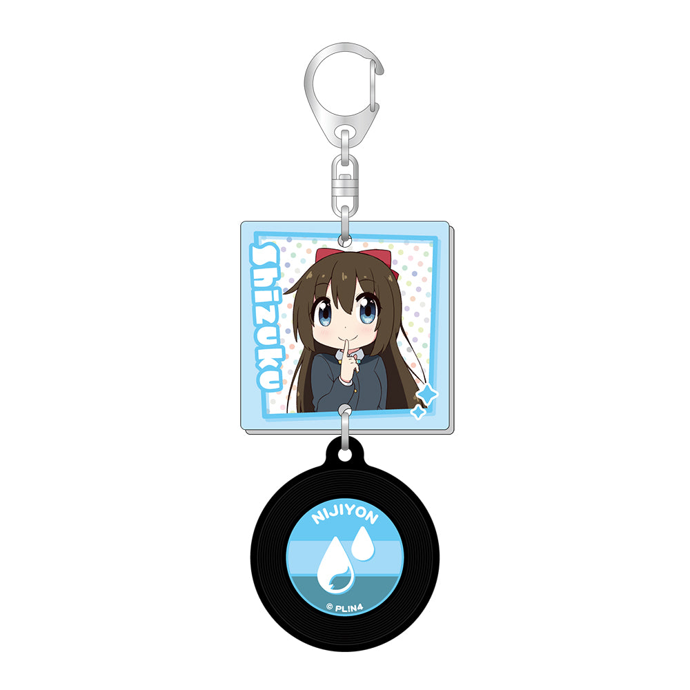 ジャケット風レコードキーホルダー/桜坂 しずく