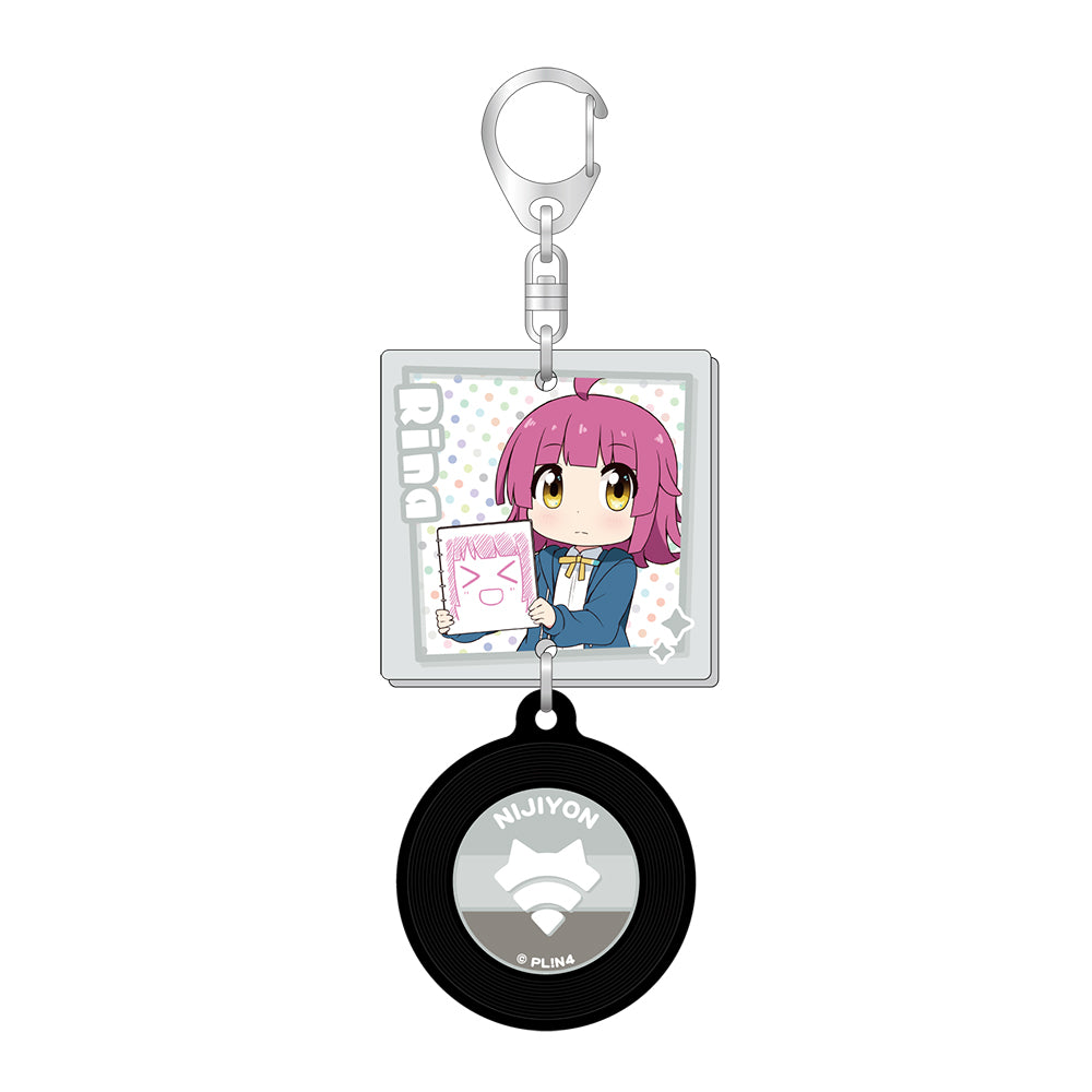 ジャケット風レコードキーホルダー/天王寺 璃奈