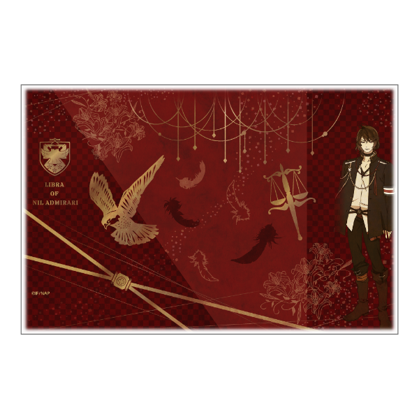 ニル・アドミラリの天秤 京染ちりめんブックカバー【尾崎隼人ver.】