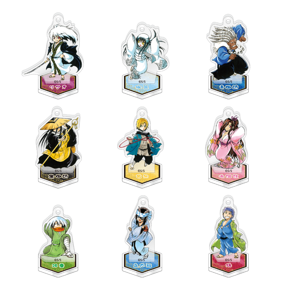 トレーディングアクリルスタンドキーホルダー