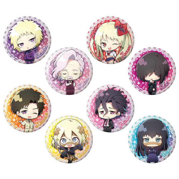 トレーディング缶バッジ/極道ver.