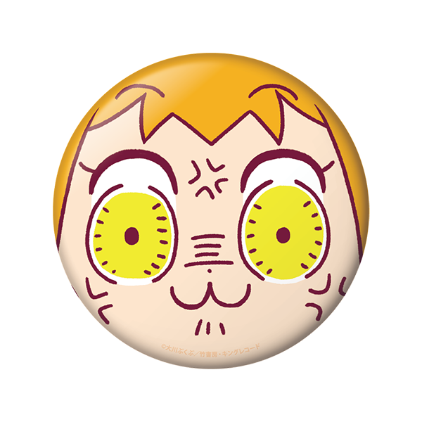 ポプテピピック ぷにぷに缶バッジ/ポプ子A