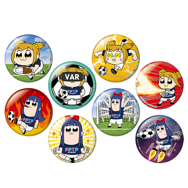 ポプテピピック トレーディング缶バッジ