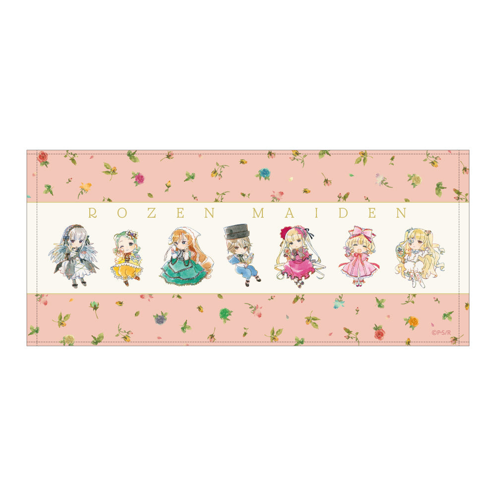 おめかしフレンズ フェイスタオル