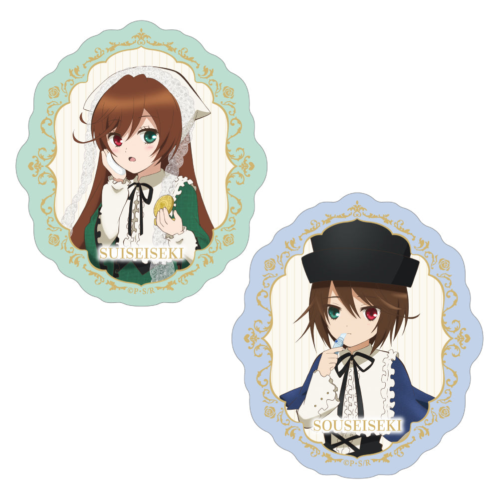 ステッカー2枚組 makeup ver. / 翠星石&蒼星石